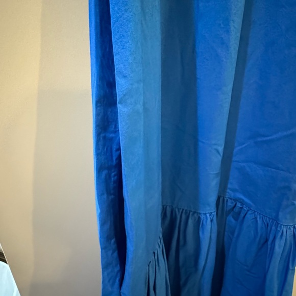 COS Blue Sleeveless Halter Maxi Sundress - Picture 3 of 4